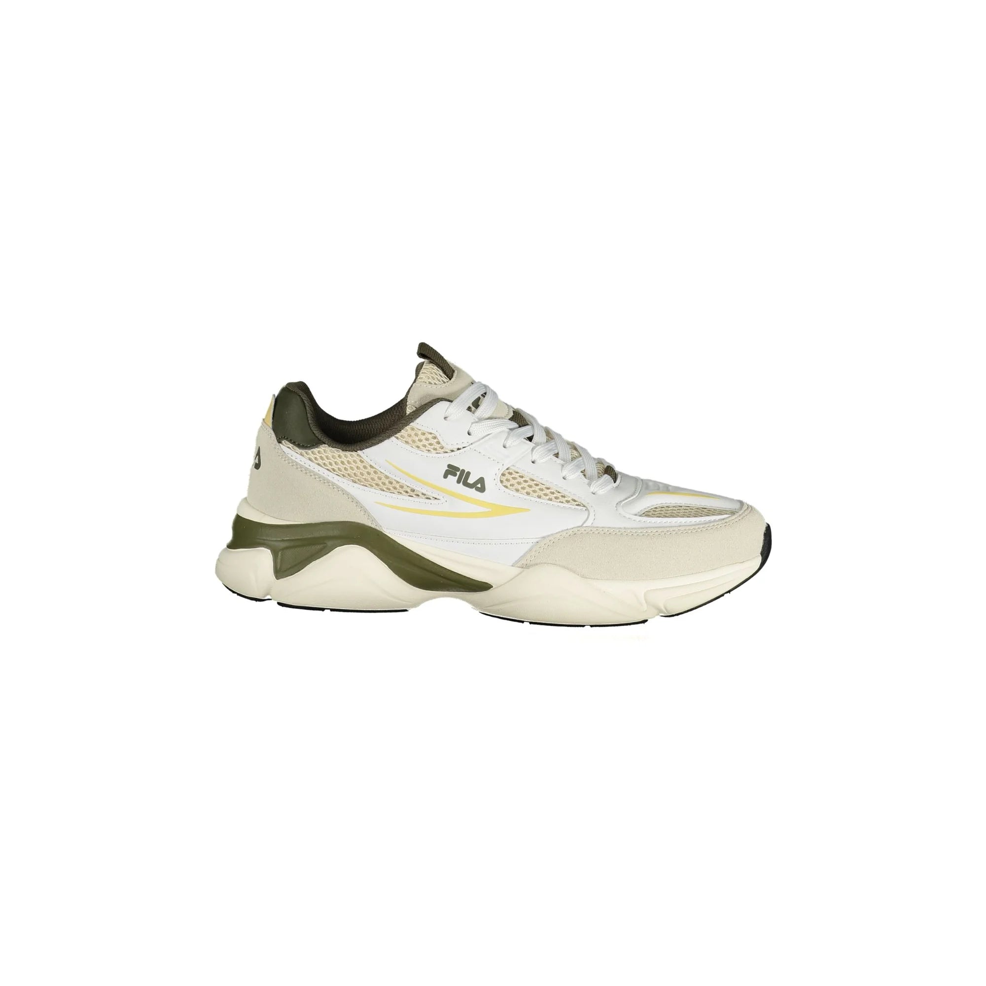 Fila Sneakers Uomo Bianche Stampa Logo Bianco - foto prodotto